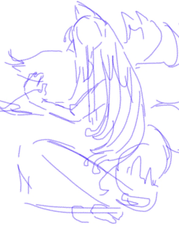 Paola my sweet honey cakes precious (i barely draw her)