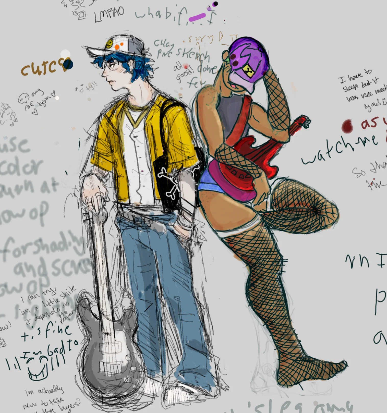 a collap with vixill <3