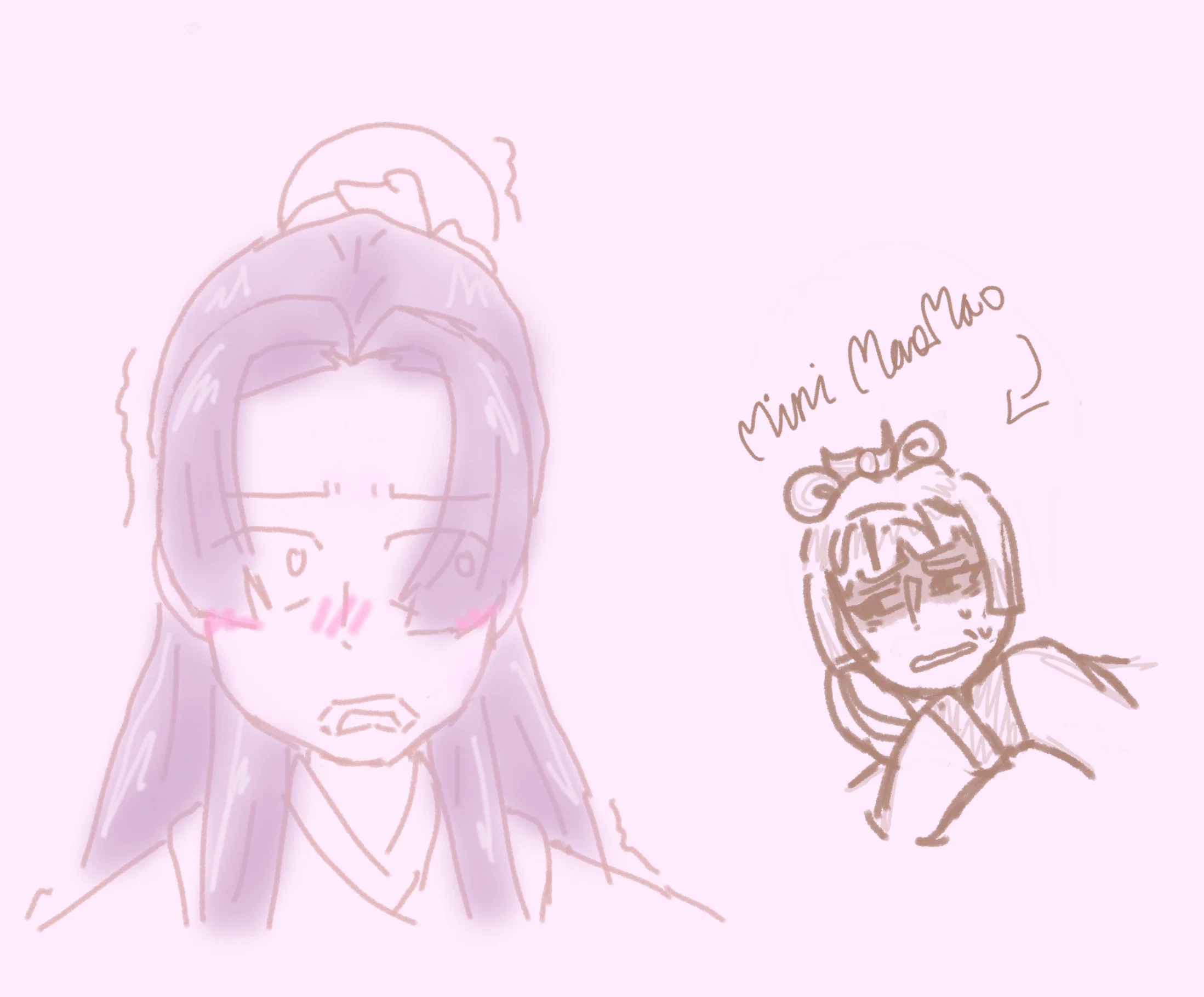 jinshi-sama and mao mao- chan