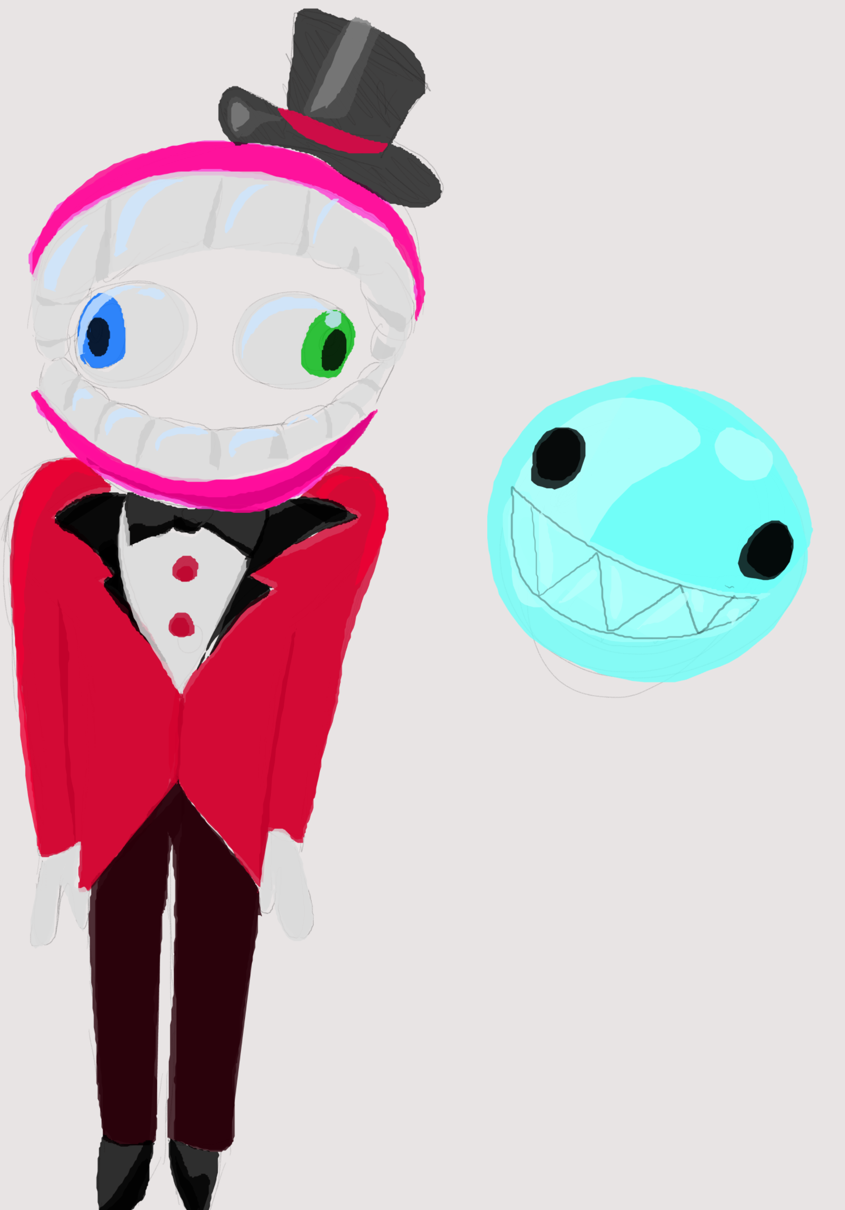 caine and bubble