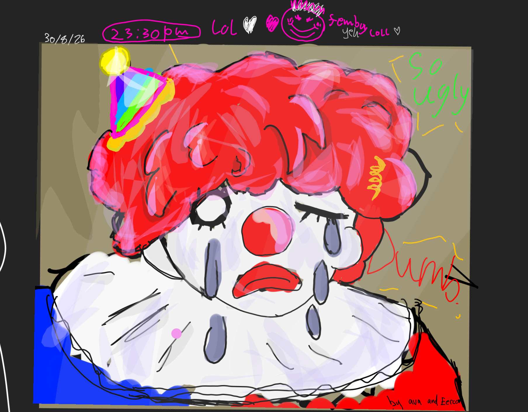 why so sad? (ft Ava :D