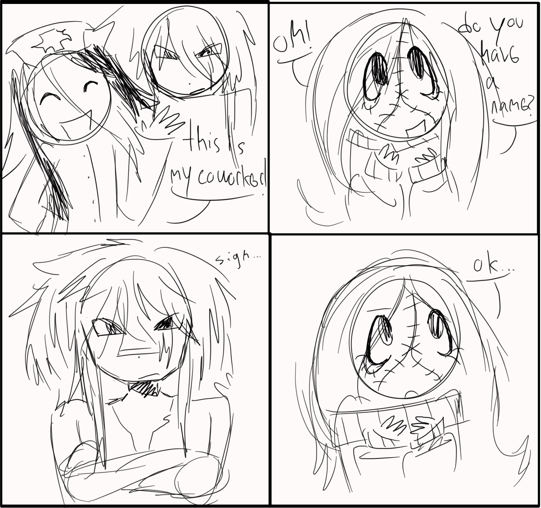 Malmal little comic of my ocs