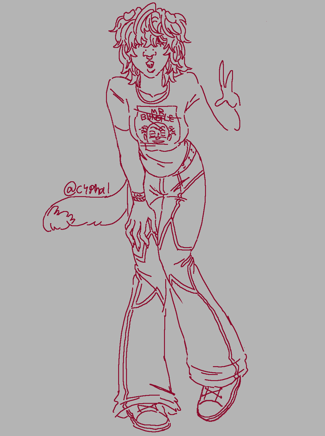 had the urge to draw one of my ocs idk