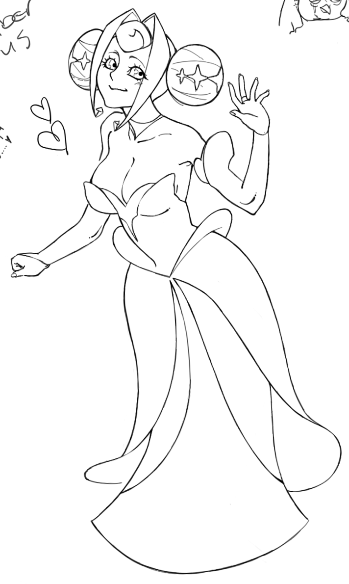 Guinevere drawing 