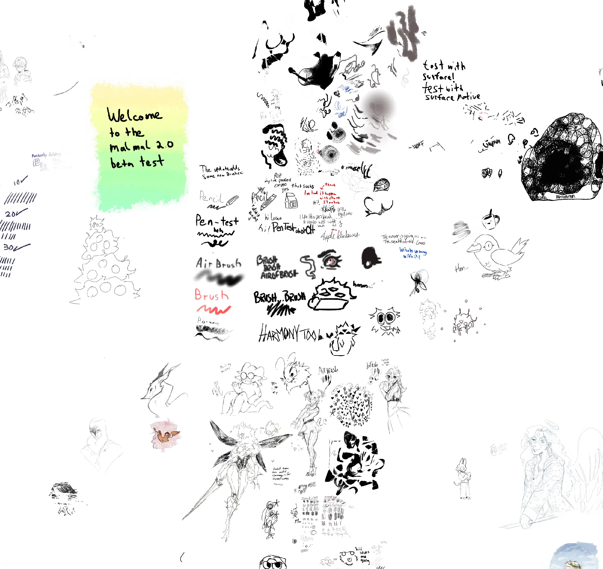 Huge gallery post test